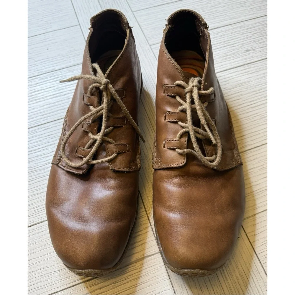 Merrell‎ Men Apollo Autumn Tan Chukka Leather Lace Up Ankle Boots Vibram Sole 10